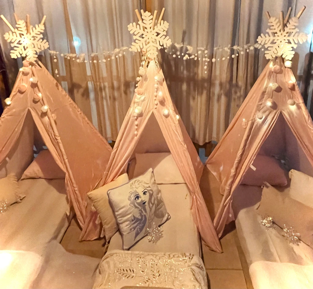 Tipis thema frozen 3