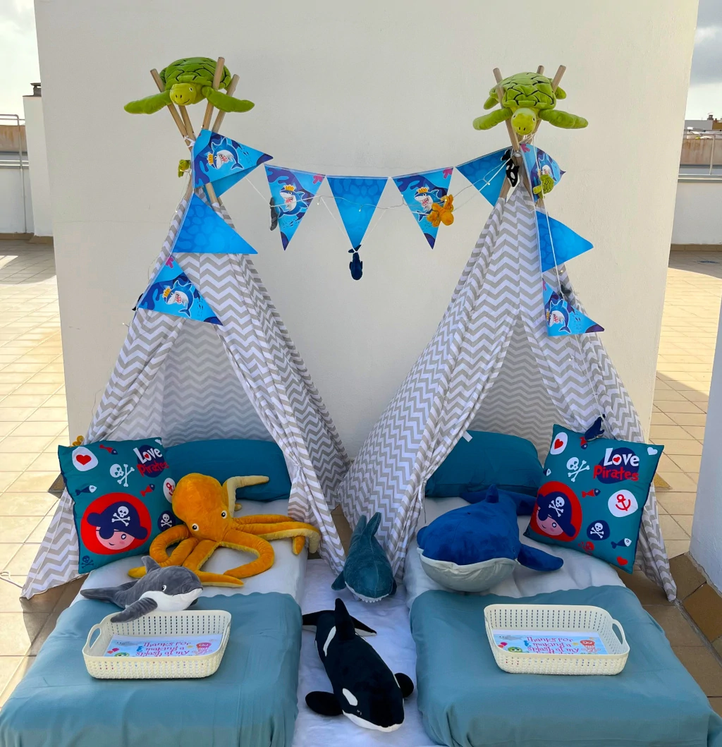 Tipis thema under the sea